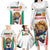 Custom Bulgaria Football We are Champions Family Matching Long Sleeve Bodycon Dress and Hawaiian Shirt Sporty Style with Lion Mascot