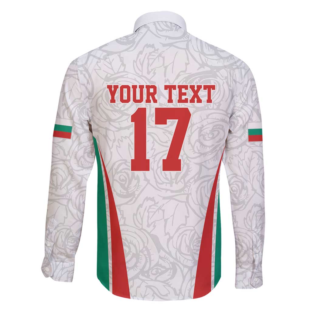 Custom Bulgaria Football We are Champions Family Matching Long Sleeve Bodycon Dress and Hawaiian Shirt Sporty Style with Lion Mascot