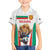 Custom Bulgaria Football We are Champions Family Matching Off The Shoulder Long Sleeve Dress and Hawaiian Shirt Sporty Style with Lion Mascot