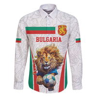 Custom Bulgaria Football We are Champions Family Matching Off Shoulder Maxi Dress and Hawaiian Shirt Sporty Style with Lion Mascot