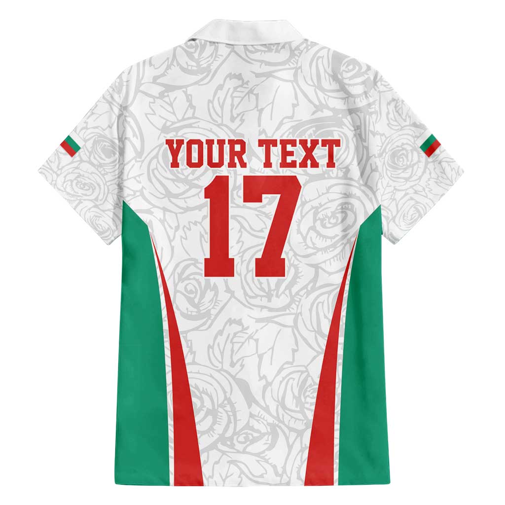 Custom Bulgaria Football We are Champions Family Matching Puletasi and Hawaiian Shirt Sporty Style with Lion Mascot