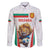 Custom Bulgaria Football We are Champions Family Matching Puletasi and Hawaiian Shirt Sporty Style with Lion Mascot