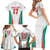 Custom Bulgaria Football We are Champions Family Matching Short Sleeve Bodycon Dress and Hawaiian Shirt Sporty Style with Lion Mascot