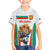 Custom Bulgaria Football We are Champions Family Matching Short Sleeve Bodycon Dress and Hawaiian Shirt Sporty Style with Lion Mascot