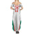 Custom Bulgaria Football We are Champions Family Matching Summer Maxi Dress and Hawaiian Shirt Sporty Style with Lion Mascot