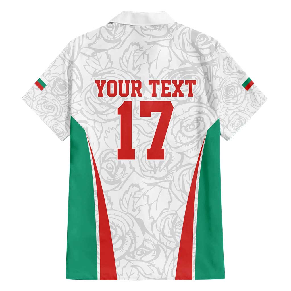 Custom Bulgaria Football We are Champions Hawaiian Shirt Sporty Style with Lion Mascot