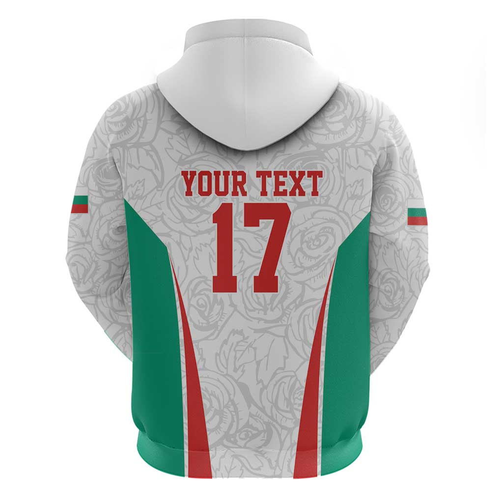 Custom Bulgaria Football We are Champions Hoodie Sporty Style with Lion Mascot