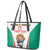 Custom Bulgaria Football We are Champions Leather Tote Bag Sporty Style with Lion Mascot