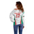 Custom Bulgaria Football We are Champions Off Shoulder Sweater Sporty Style with Lion Mascot