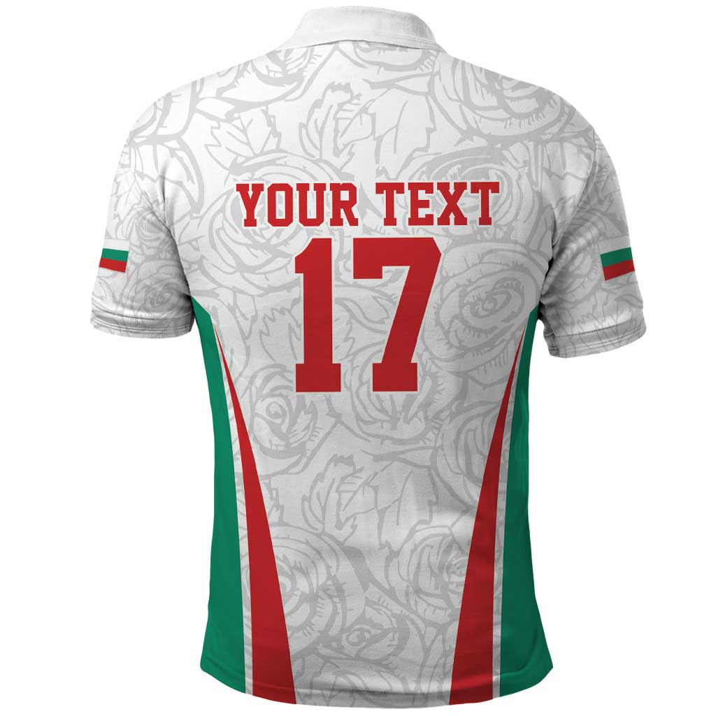 Custom Bulgaria Football We are Champions Polo Shirt Sporty Style with Lion Mascot