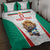 Custom Bulgaria Football We are Champions Quilt Bed Set Sporty Style with Lion Mascot