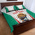 Custom Bulgaria Football We are Champions Quilt Bed Set Sporty Style with Lion Mascot