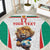 Custom Bulgaria Football We are Champions Round Carpet Sporty Style with Lion Mascot