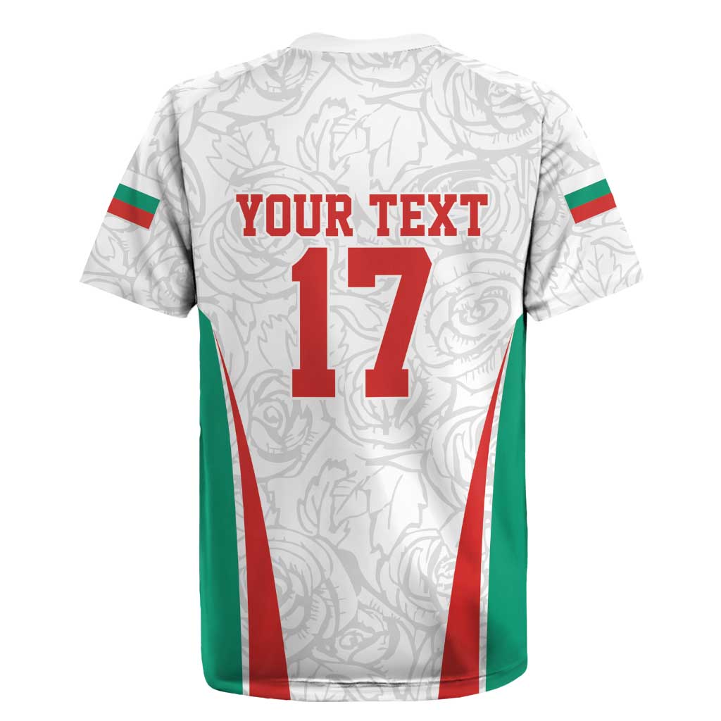 Custom Bulgaria Football We are Champions Rugby Jersey Sporty Style with Lion Mascot