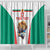 Custom Bulgaria Football We are Champions Shower Curtain Sporty Style with Lion Mascot