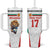 Custom Bulgaria Football We are Champions Tumbler With Handle Sporty Style with Lion Mascot