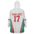 Custom Bulgaria Football We are Champions Wearable Blanket Hoodie Sporty Style with Lion Mascot