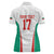 Custom Bulgaria Football We are Champions Women Polo Shirt Sporty Style with Lion Mascot
