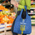 Custom Ukraine Football Grocery Bag Blue Style