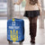 Custom Ukraine Football Luggage Cover Blue Style