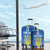 Custom Ukraine Football Luggage Cover Blue Style