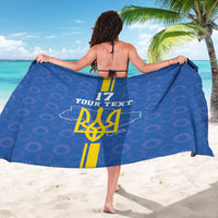Custom Ukraine Football Sarong Blue Style