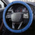 Ukraine Football Steering Wheel Cover Blue Style