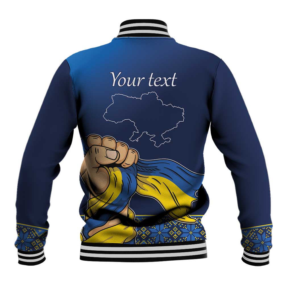 Personalized Ukraine Independence Day Baseball Jacket Monument Nezalezhnosti