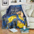 Personalized Ukraine Independence Day Blanket Monument Nezalezhnosti