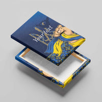 Personalized Ukraine Independence Day Canvas Wall Art Monument Nezalezhnosti