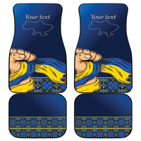 Personalized Ukraine Independence Day Car Mats Monument Nezalezhnosti