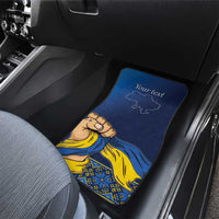 Personalized Ukraine Independence Day Car Mats Monument Nezalezhnosti