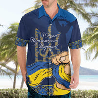 Personalized Ukraine Independence Day Hawaiian Shirt Monument Nezalezhnosti