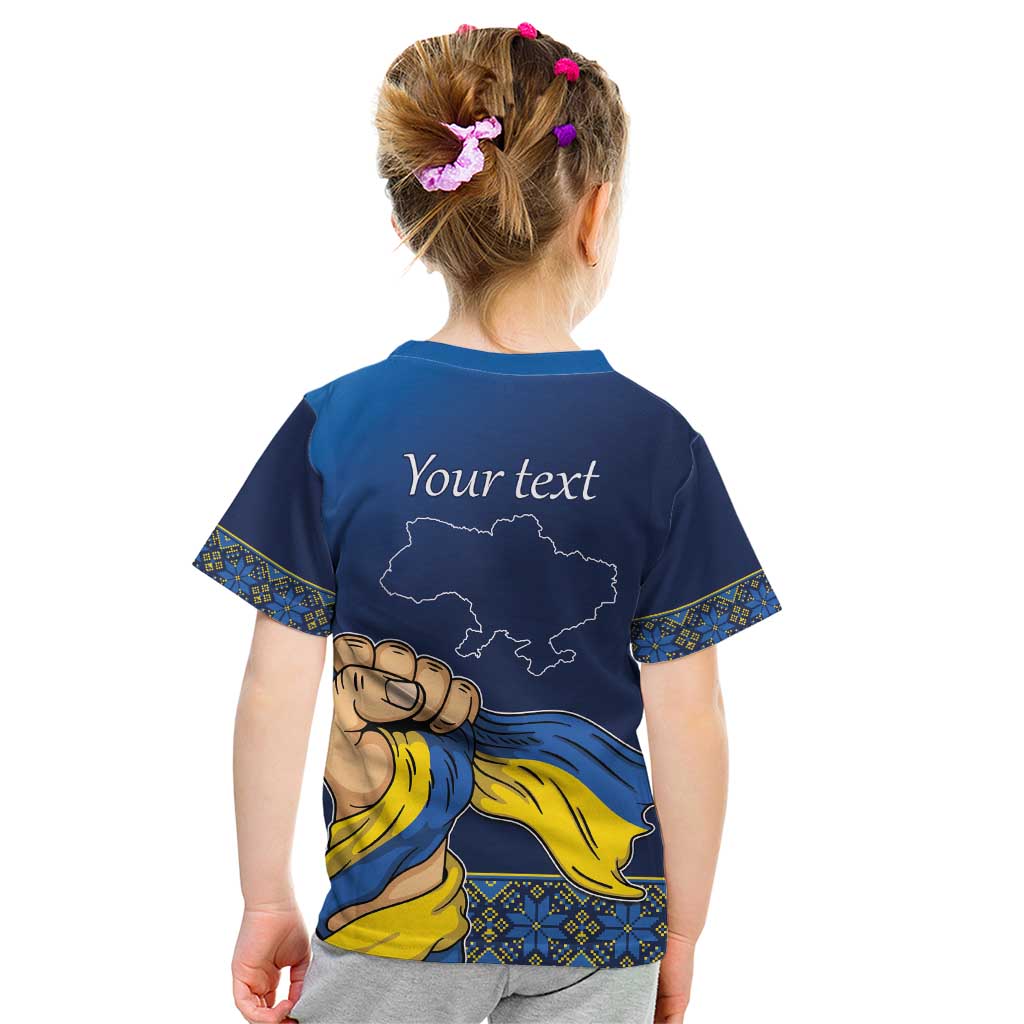 Personalized Ukraine Independence Day Kid T Shirt Monument Nezalezhnosti