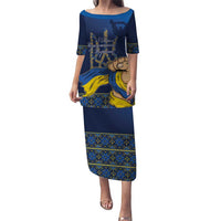 Personalized Ukraine Independence Day Puletasi Monument Nezalezhnosti