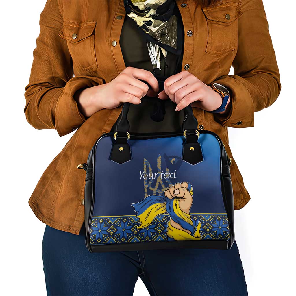 Personalized Ukraine Independence Day Shoulder Handbag Monument Nezalezhnosti