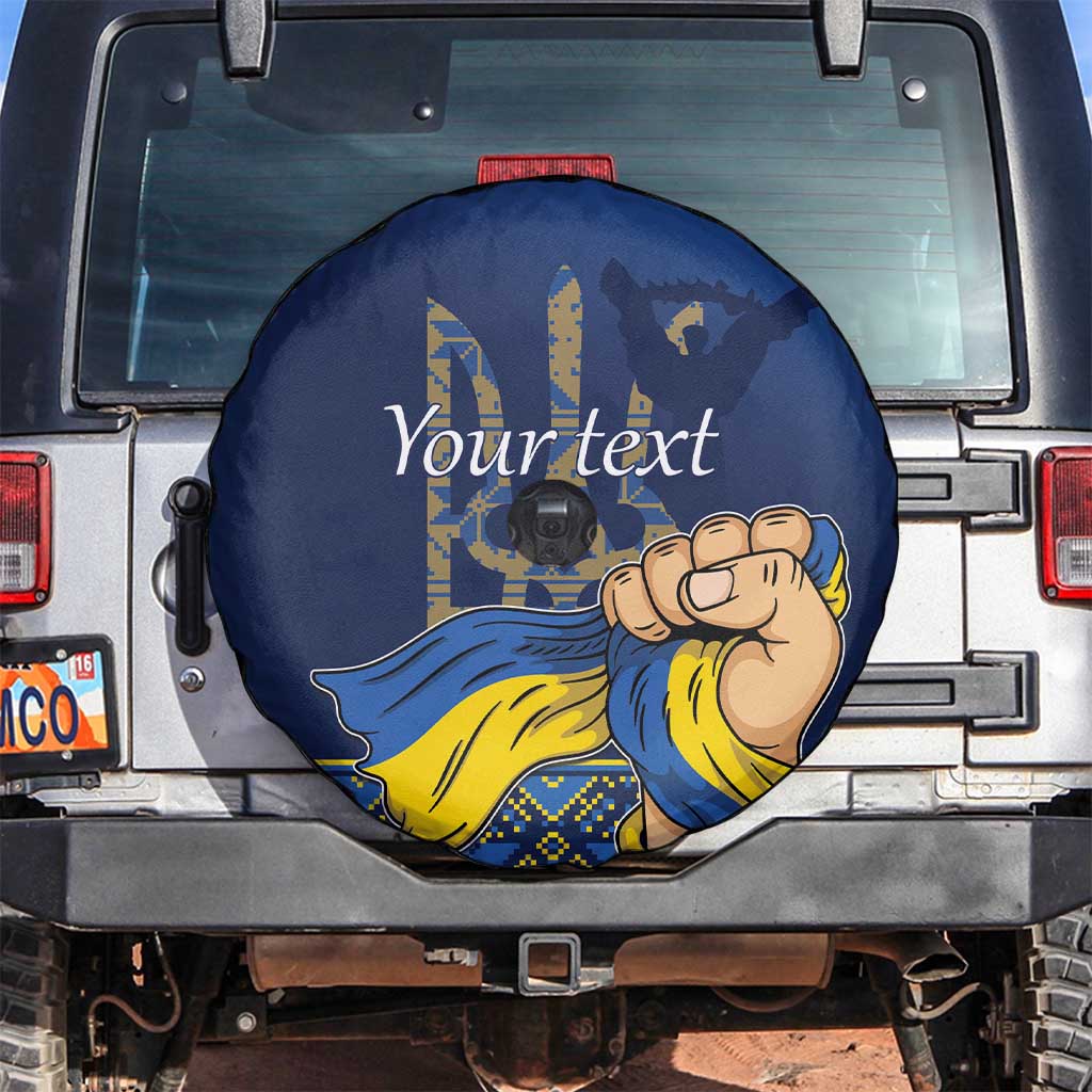 Personalized Ukraine Independence Day Spare Tire Cover Monument Nezalezhnosti