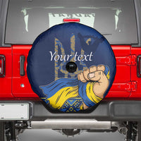 Personalized Ukraine Independence Day Spare Tire Cover Monument Nezalezhnosti