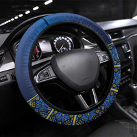 Ukraine Independence Day Steering Wheel Cover Monument Nezalezhnosti