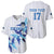 Custom Estonia Football Baseball Jersey Retro Jersey White Version