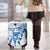 Custom Estonia Football Luggage Cover Retro Jersey White Version