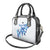 Custom Estonia Football Shoulder Handbag Retro Jersey White Version
