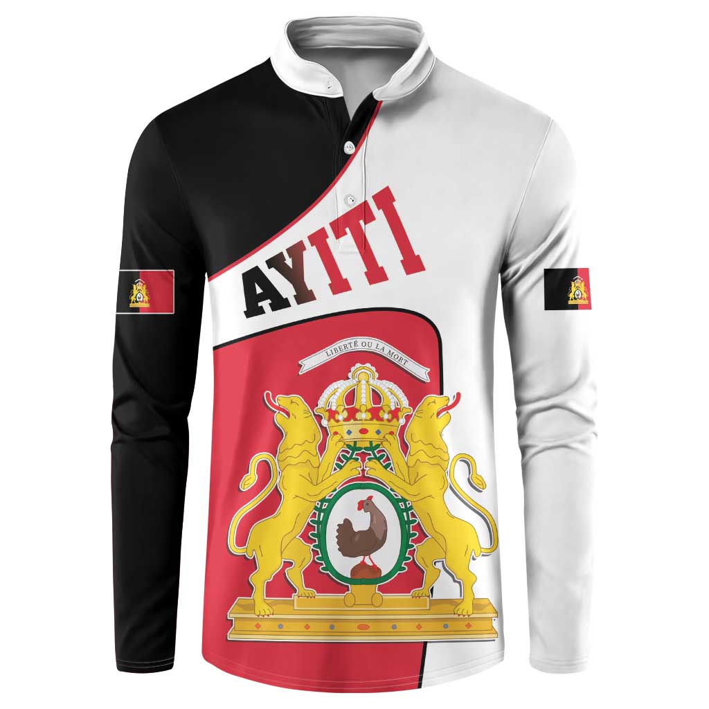 Haiti First Empire Button Sweatshirt Anpi an Ayiti 1804-1806