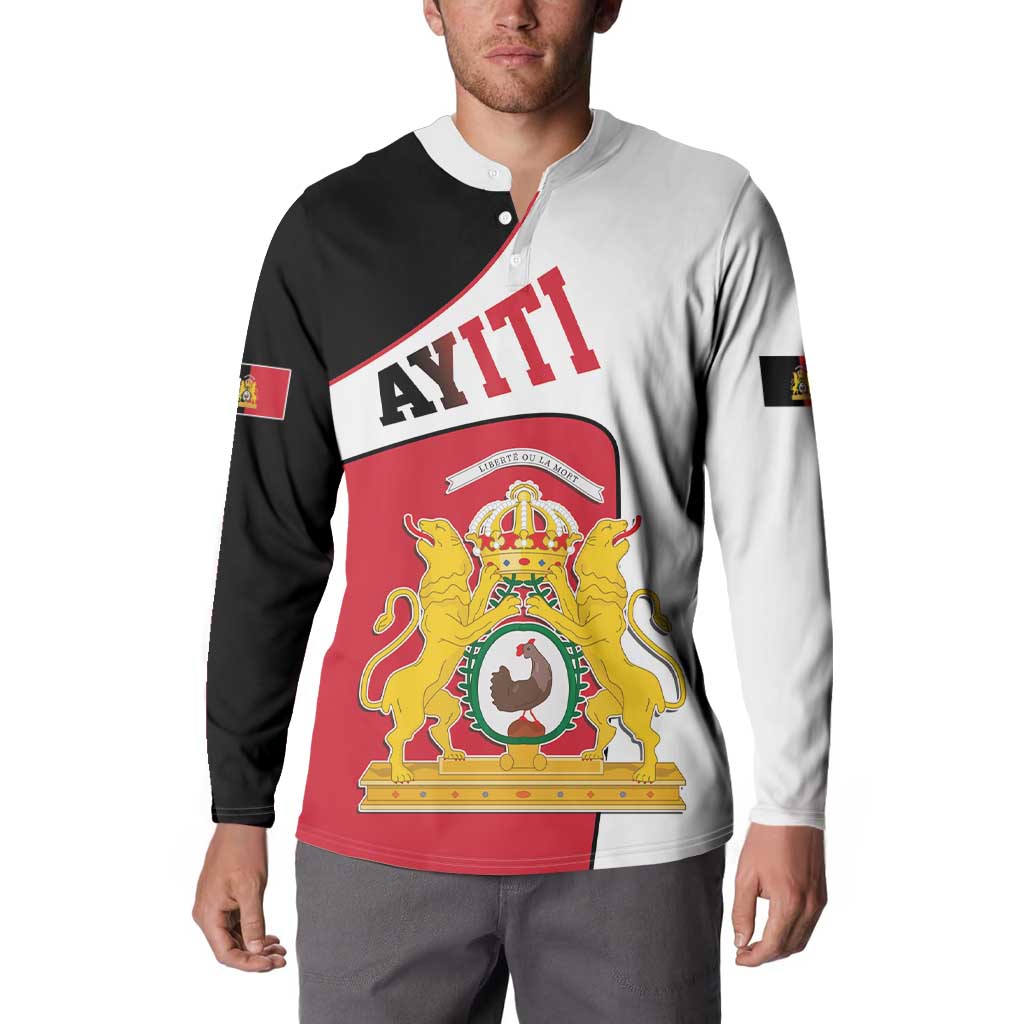 Haiti First Empire Button Sweatshirt Anpi an Ayiti 1804-1806
