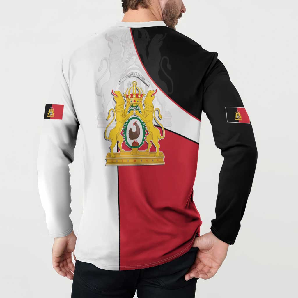 Haiti First Empire Button Sweatshirt Anpi an Ayiti 1804-1806