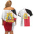 Haiti First Empire Couples Matching Off Shoulder Short Dress and Hawaiian Shirt Anpi an Ayiti 1804-1806