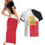 Haiti First Empire Couples Matching Short Sleeve Bodycon Dress and Hawaiian Shirt Anpi an Ayiti 1804-1806