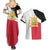 Haiti First Empire Couples Matching Summer Maxi Dress and Hawaiian Shirt Anpi an Ayiti 1804-1806
