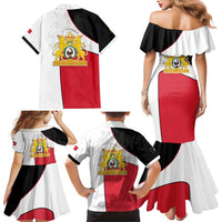 Haiti First Empire Family Matching Mermaid Dress and Hawaiian Shirt Anpi an Ayiti 1804-1806