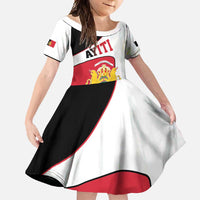 Haiti First Empire Family Matching Off Shoulder Maxi Dress and Hawaiian Shirt Anpi an Ayiti 1804-1806